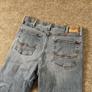 Wrangler Premium Quality Men's Jeans 34x30 Light Wash Denim Comfort Fit Workwear